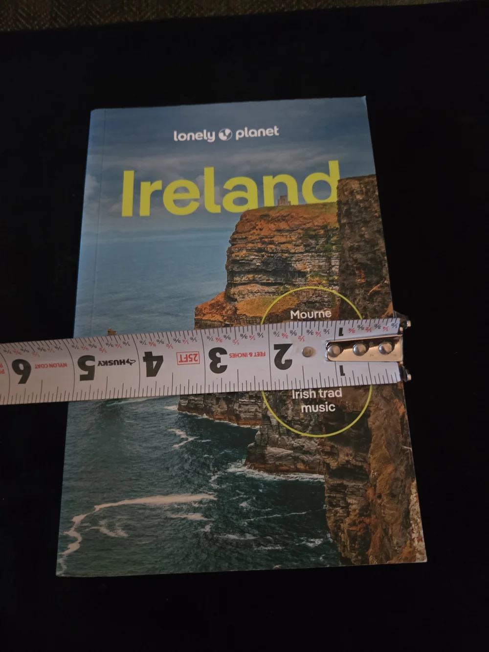 Ireland Travel Guide - Blue & Brown Cover